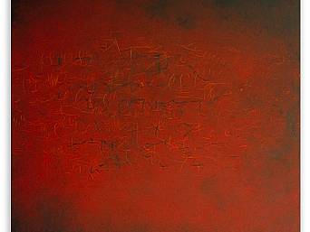 Öl auf Leinwand // oil on canvas, 100 x 100 cm, 1997 (Privatbesitz // private collection, Berlin) 