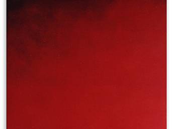 «Rot 3» Öl auf Leinwand // oil on canvas (Privatbesitz // private collection, Berlin) 140 x 140 cm, 1997