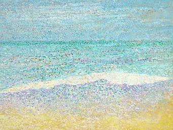 „Villeneuve-Loubet 2”, Öl auf Leinwand // oil on canvas, 100 x 80 cm, 2012