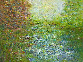 „Tiergarten 16”, Öl auf Leinwand // oil on canvas, 120 x 100 cm, 2012 (Privatbesitz, Deutschland)