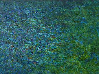 „Tiergarten 20”, Öl auf Leinwand , 60 x 50 cm, 2014/2015 (Privatbesitz/Berlin)