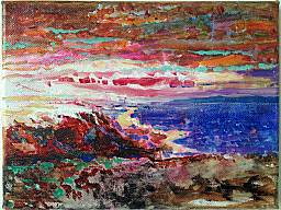 „Metzoke Dragot – Studie 1”, Öl auf Leiwand,, 24 x 17 cm, 2015