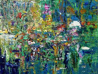 „Tiergarten 22”, Öl auf Leinwand, 50 x 40 cm, 2016