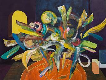 „Stilleben 11”, Öl auf Leinwand // oil on canvas, 120 x 100 cm, 2017