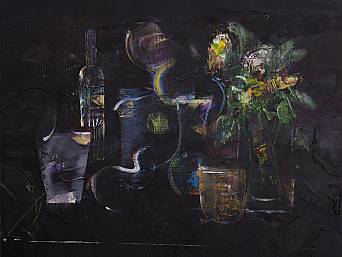 „Stilleben 3”, Öl auf Leinwand // oil on canvas, 60 x 50 cm, 2017