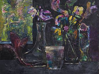 „Stilleben 5”, Öl auf Leinwand // oil on canvas, 50 x 40 cm, 2017